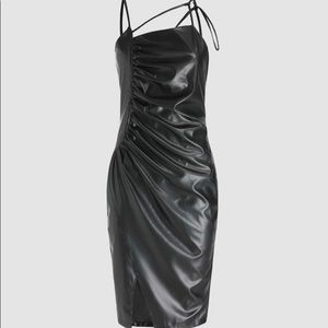Cider - Leather Strappy Dress
